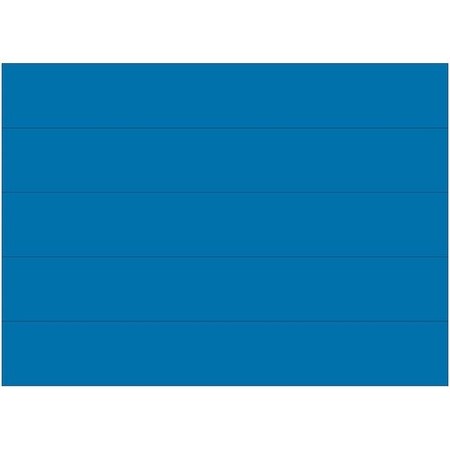 Bi-Silque MasterVisi FM2501, Dry Erase Magnetic Tape Strips, Blue, 6in X 7/8in BVCFM2501